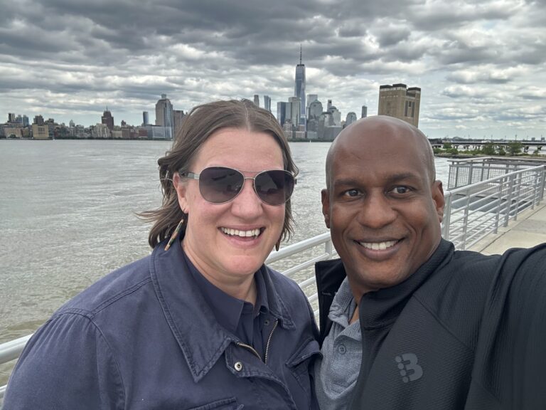 Manhattan skyline view from Jersey City